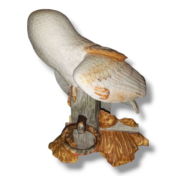 Barn Owl 1987 Porcelain Figurine George McMonigle Franklin Mint - Picture 3 of 10